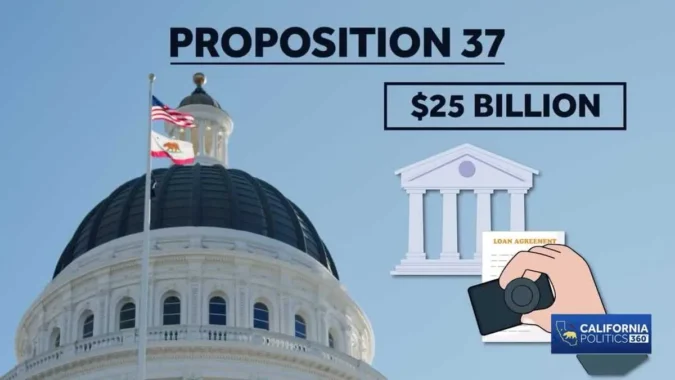 California Proposition 37 Would Create a $25 Billion Bond-Funded Loan Program to Help Qualified Buyers Cover Down Payments on New Homes California homebuyers reading about a proposed down payment loan program