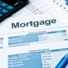 Homeowners reviewing mortgage paperwork to compare refinancing options and home equity loans
