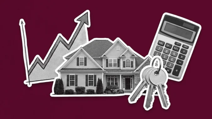 Mortgage Rates Climb Near 7 Percent as Treasury Buyback Plan Fails to Lower Borrowing Costs and Jumbo Loans Jump Sharply in Late August A house key and mortgage paperwork beside a calculator and rising rate chart