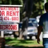 Apartment buildings and homes in Los Angeles with renters and buyers facing wide monthly cost differences
