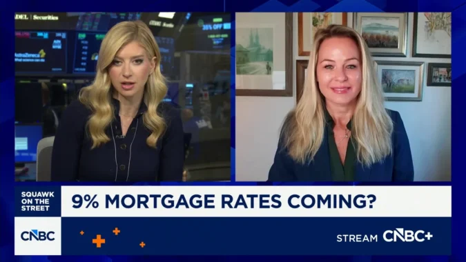 Cotality Chief Economist Selma Hepp Says Mortgage Rates Could Climb to 9 Percent as Borrowing Costs Stay Pressured in the U.S. Housing Market Selma Hepp speaks on CNBC about the outlook for U.S. mortgage rates