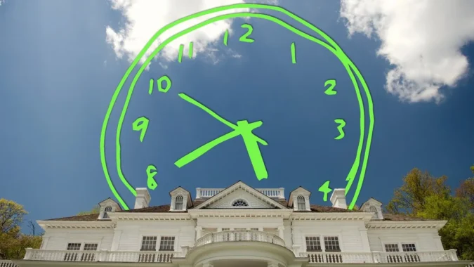 Mortgage Rates Hit a 15 Month High as AD Mortgage Study Says Buying Now Beat Waiting in Most State Scenarios Across the U.S. A home for sale sign with rising mortgage rate figures in the background