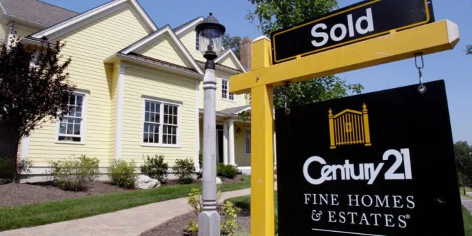 Mortgage Rates Hit Their Highest Level Since June 2025 as August Home Sales Fall for a Third Straight Month and Inflation Pressures Persist Nationwide For Sale sign outside a home with rising mortgage rates and housing market pressure in the background