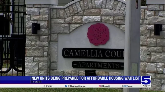 New Camellia Court Apartments in Pharr with 80 units and a pool