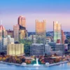 Pittsburgh, Cleveland and St. Louis Rank Among Ten U.S. Cities Where Two Income Households Can Save for a Home Down Payment in Under Two Years Row houses in a U.S. city with buyers saving for a home down payment