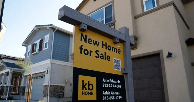 Mortgage Rates in the United States Rise for a Seventh Straight Week, Reaching 7.4 Percent and Putting More Pressure on Homebuyers Nationwide A for-sale home sign outside a house as higher mortgage rates pressure buyers